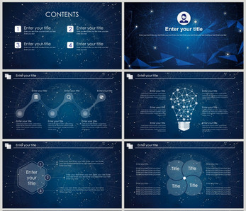 深藍(lán)洞察 數(shù)據(jù)驅(qū)動(dòng)未來——簡約商務(wù)風(fēng)科技PPT模板